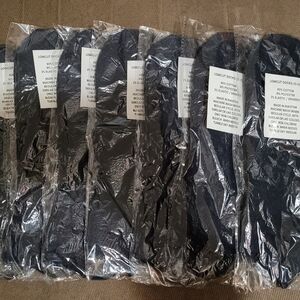Plain Black Socks size 10-13